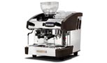 NEW ELEGANCE Mini Control 1 GR with grinder, wood-effect, crem international, Compact automatic espresso coffee machine with 1 groups