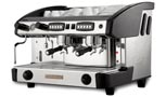 NEW ELEGANCE Control 2 GR black, crem international, Automatic espresso coffee machine with 2 groups